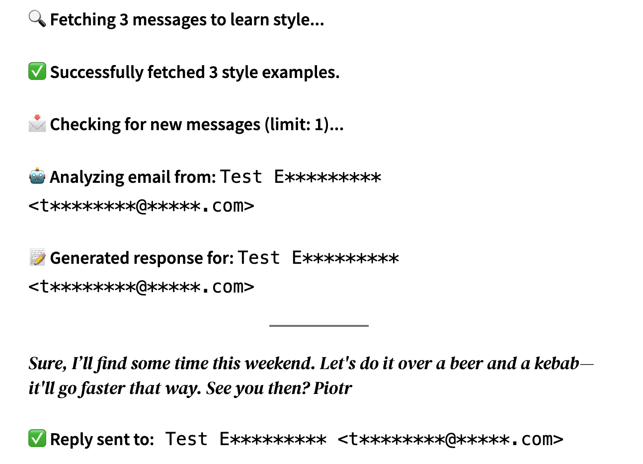 From Concept to AI Autoresponder in 60 Minutes