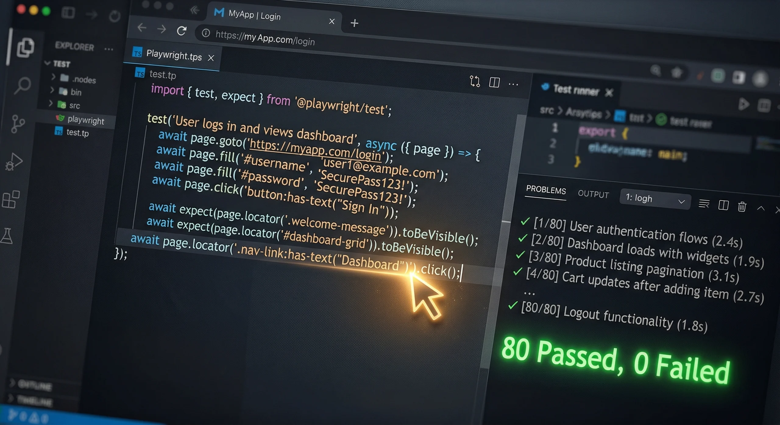 Zero-Touch QA: Automating Playwright Test Generation with Copilot Skills and MCP